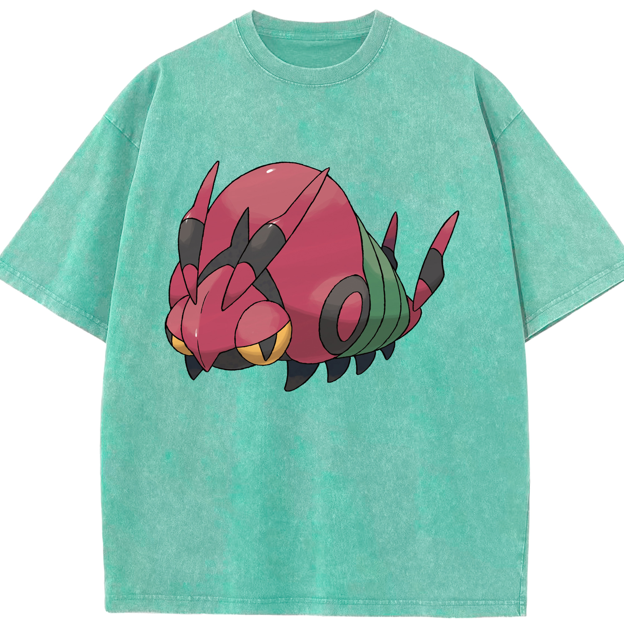 （画像用） ポケットモンスター Pokémon 綿100% ヴィンテージ風 半袖Tシャツ（フロントプリント）
